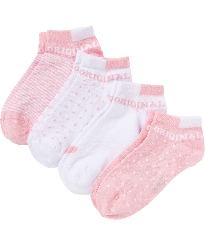 Gemusterte Sneakersocken