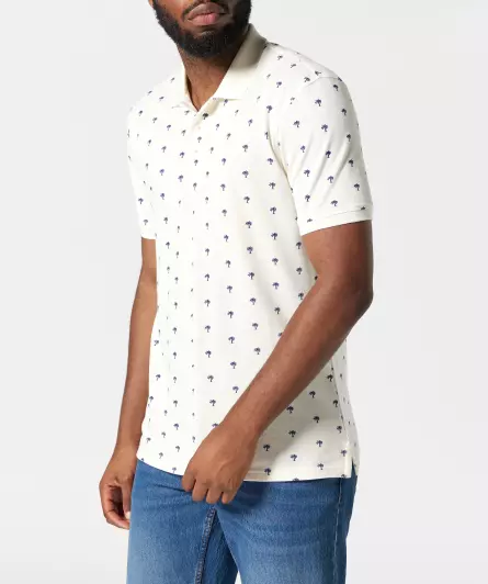 Komplett bedrucktes Poloshirt