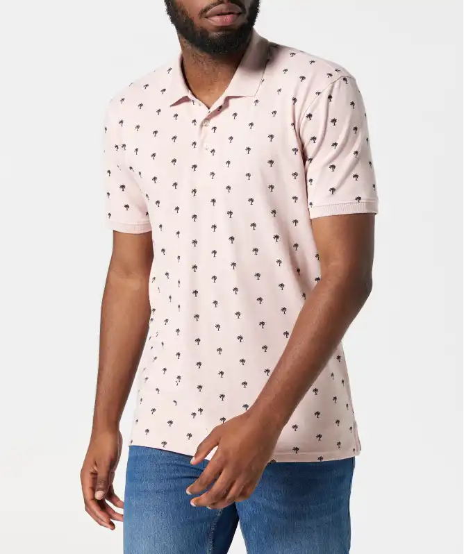 Komplett bedrucktes Poloshirt