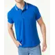 Poloshirt met contrasterende strepen