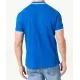 Poloshirt met contrasterende strepen