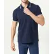 Poloshirt mit Kontraststreifen