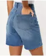 Jeans-Shorts in Bermudalänge