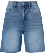Jeans-Shorts in Bermudalänge