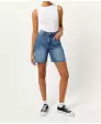 Jeans-Shorts in Bermudalänge