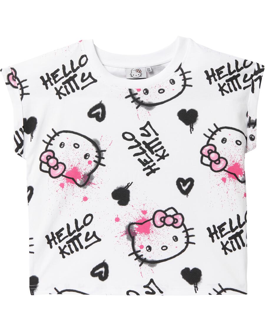 Hello Kitty T-Shirt weiß