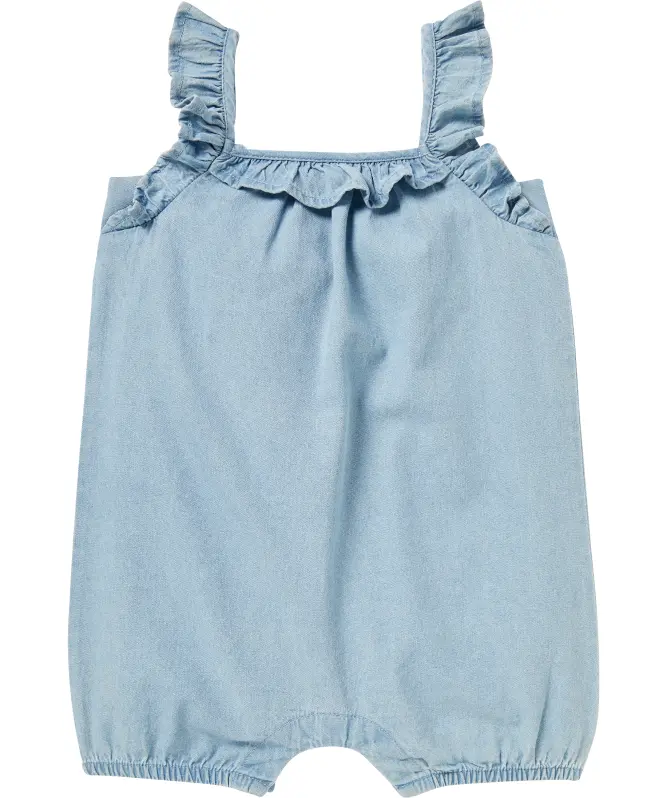 Jumpsuit mit Rüschen