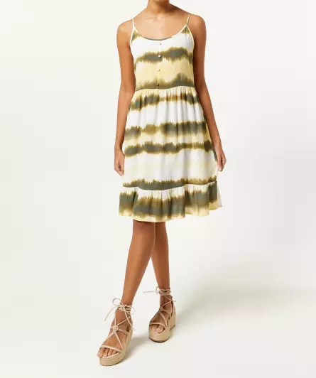 Kleid in Batikoptik