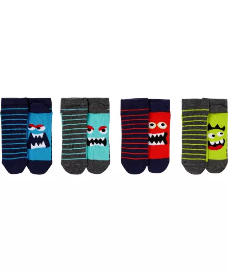 Sneakersocken mit Monstern