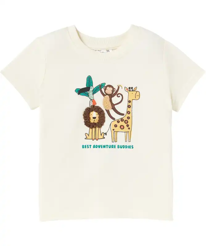 T-shirt met dieren