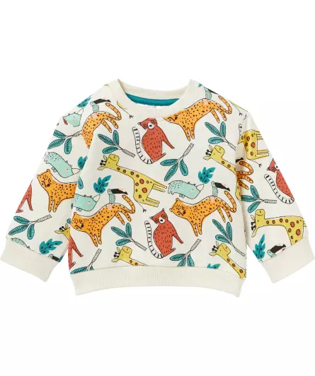 Sweatshirt met dieren