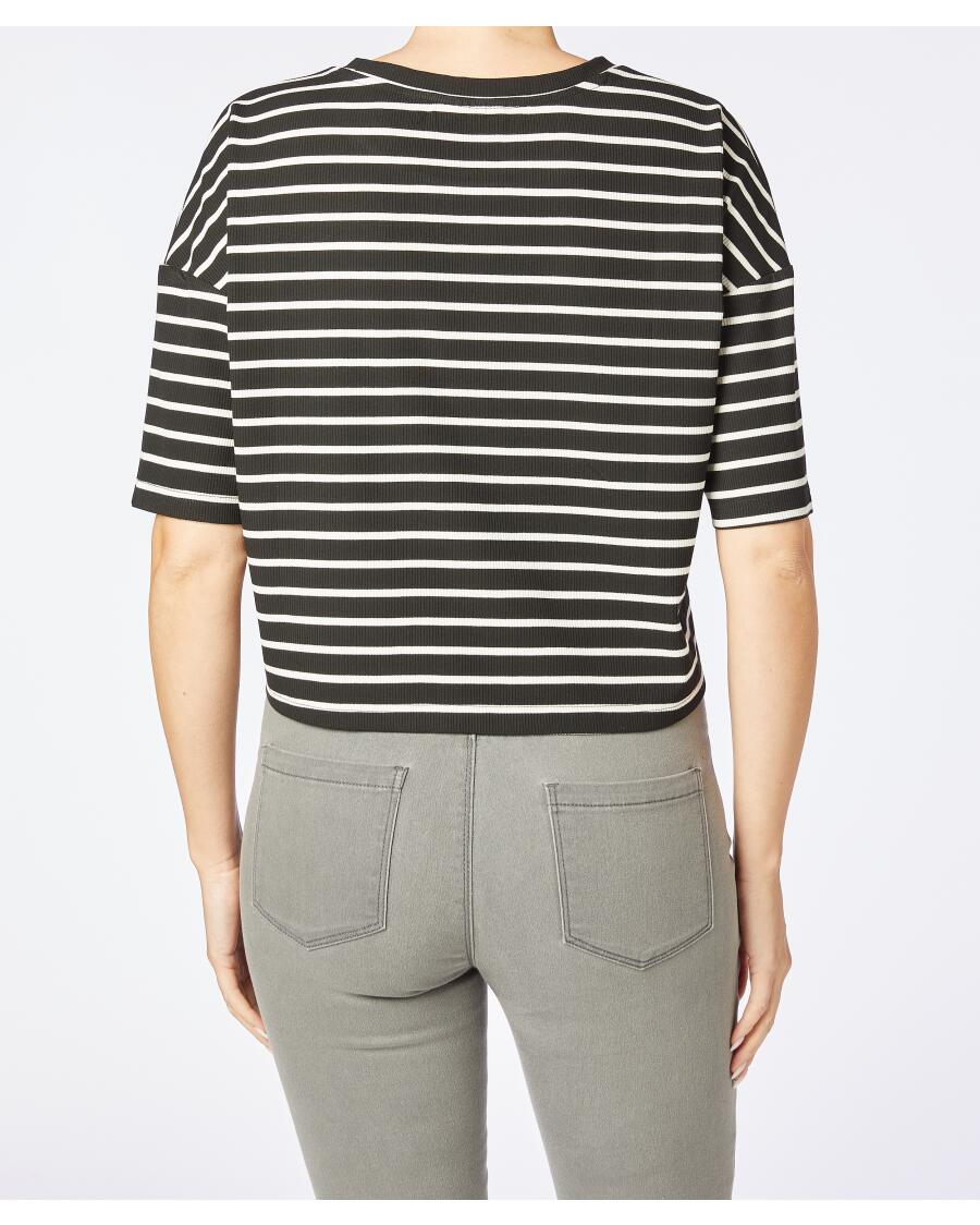 Koszulka oversize Janina, cropped