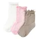 Socken mit Wellenkante