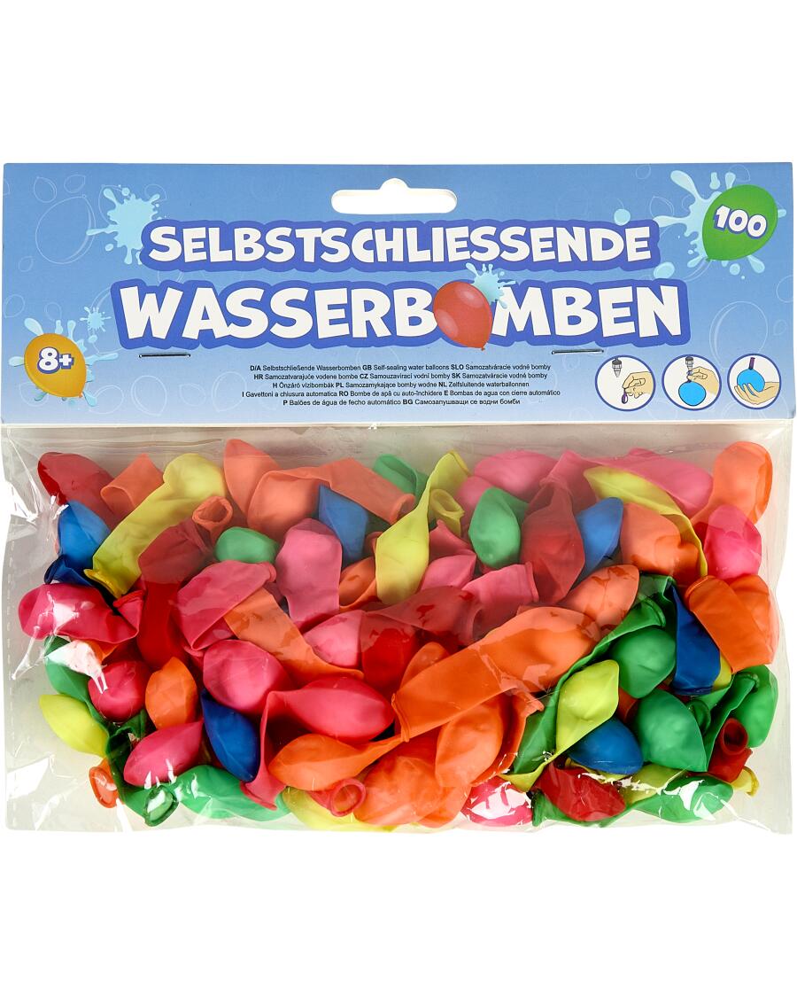 Samouzavírací vodní bomby pestrá