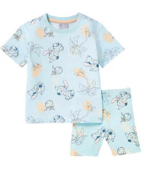 Tričko Stitch + krátké legíny