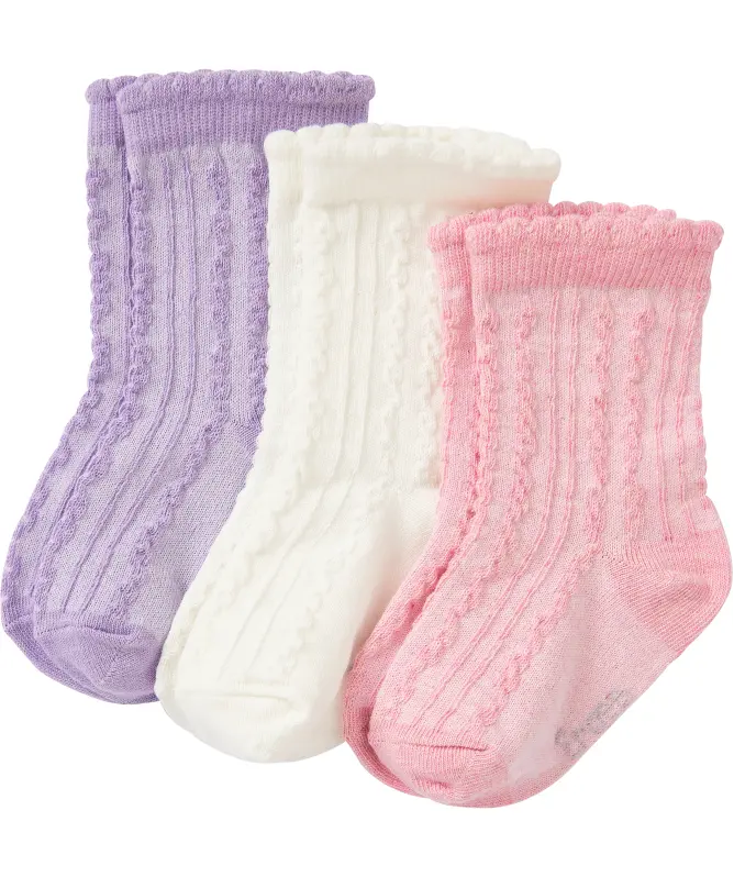 Socken mit Strukturmuster