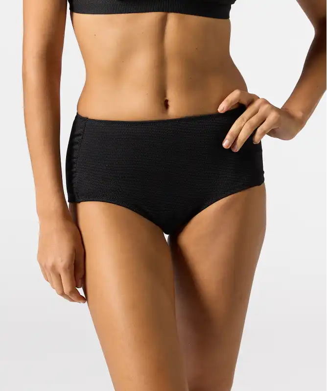 Bikinislip met hoge taille