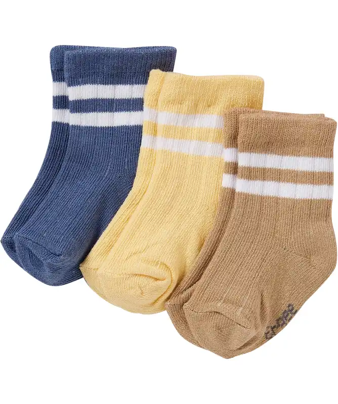 Tennissocken mit Streifen