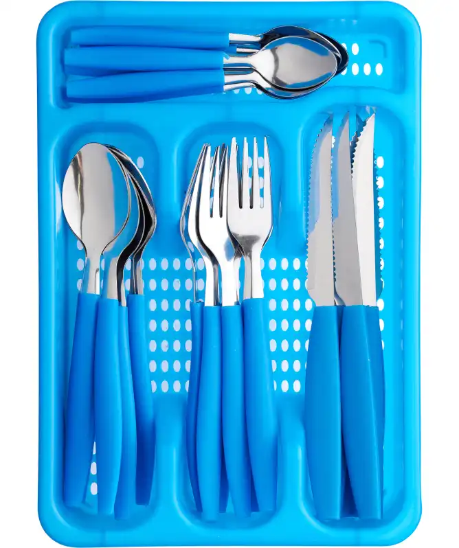 Besteckset mit Kasten