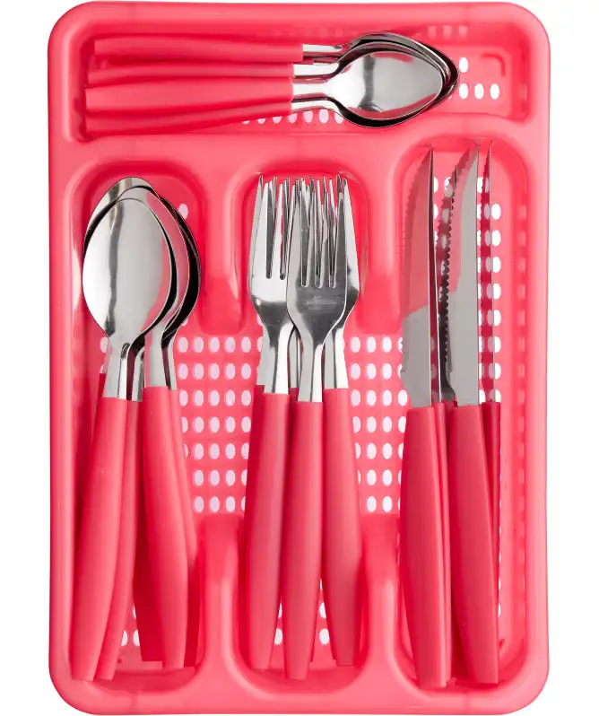 Besteckset mit Kasten