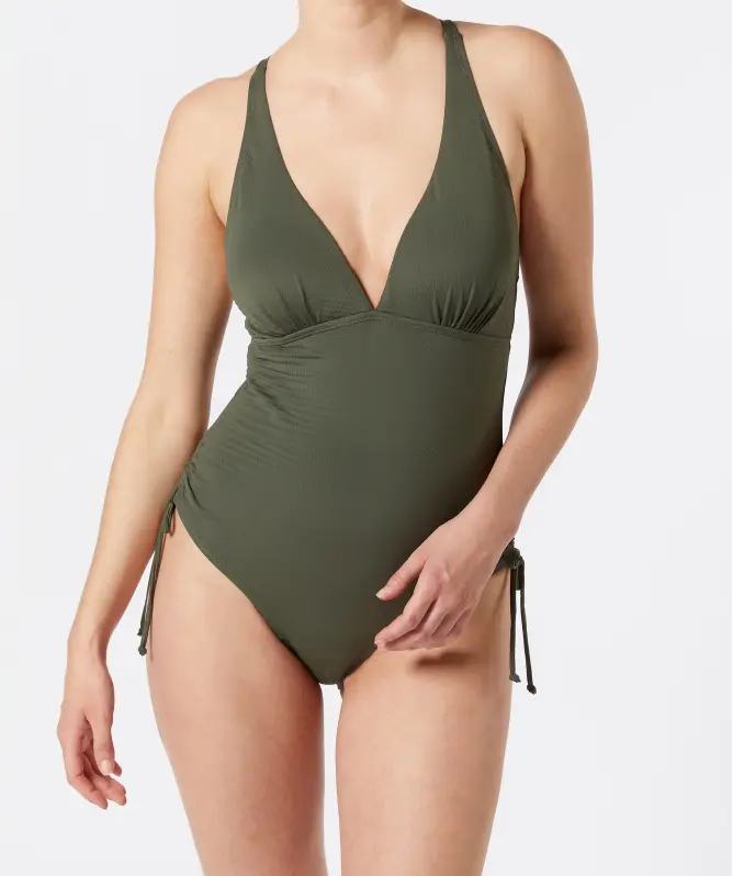 Strój kąpielowy w kolorze khaki