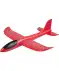 Spielzeugflugzeug aus Schaumstoff rot