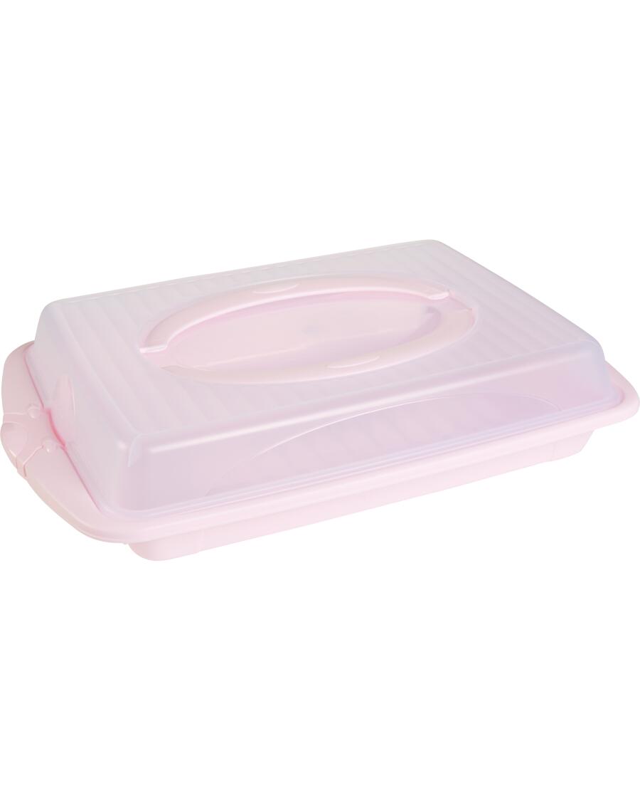 Kuchentransportbox hellrosa