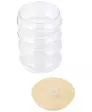 Szklanka z bambusową pokrywką