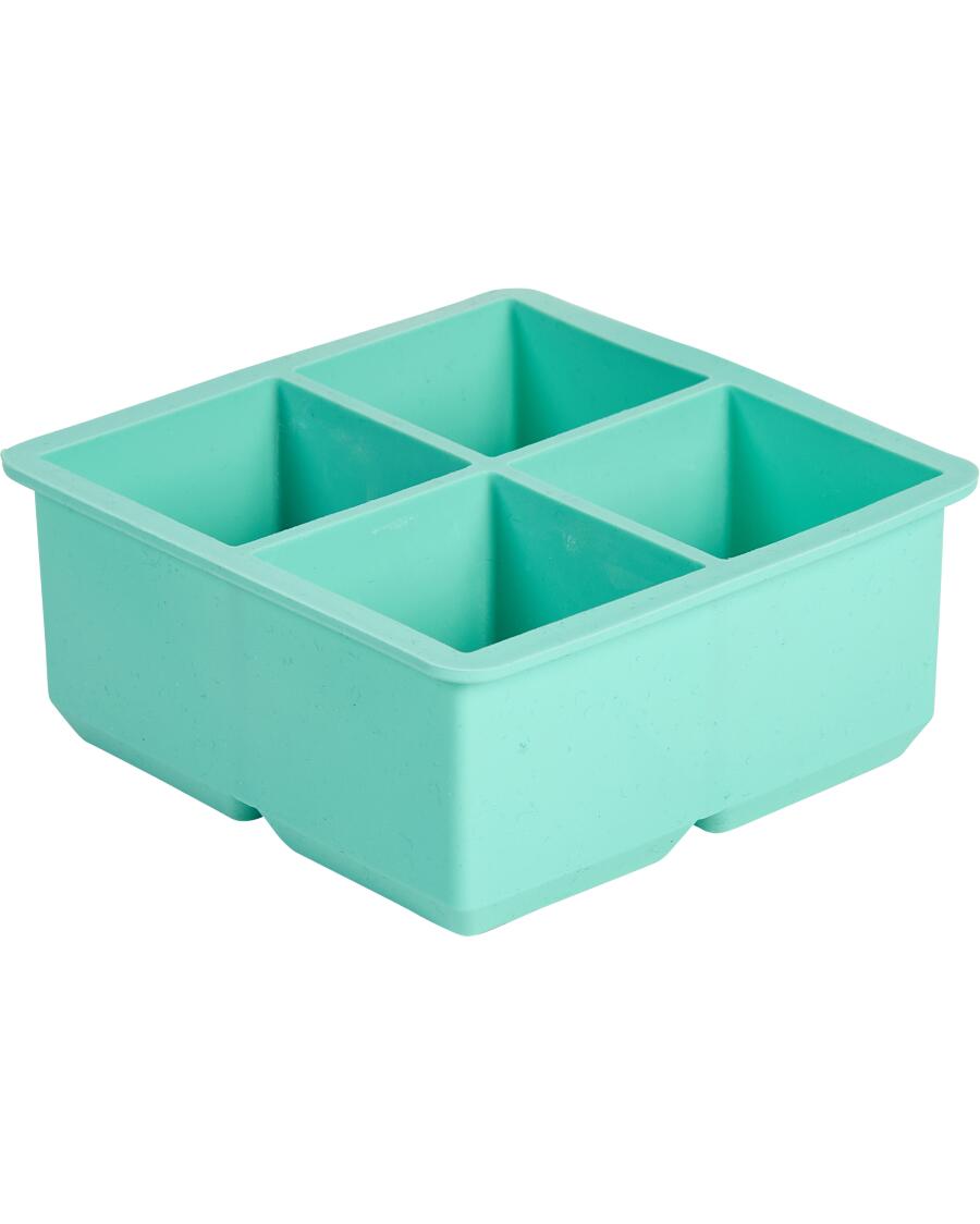 Siliconen ijsblokjesvorm turquoise