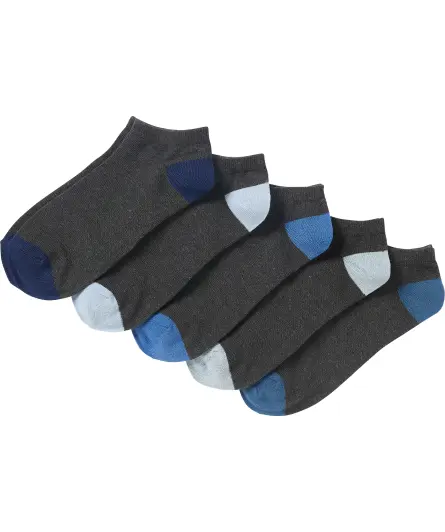 Sneakersocken in Kontrastfarben