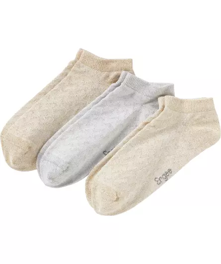 Sneakersocken mit Glitzerfäden