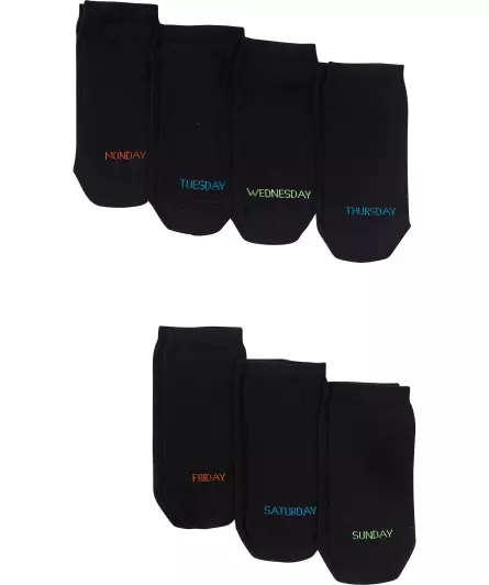 Sneakersocken mit Wochentagen