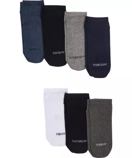 Sneakersocken mit Wochentagen