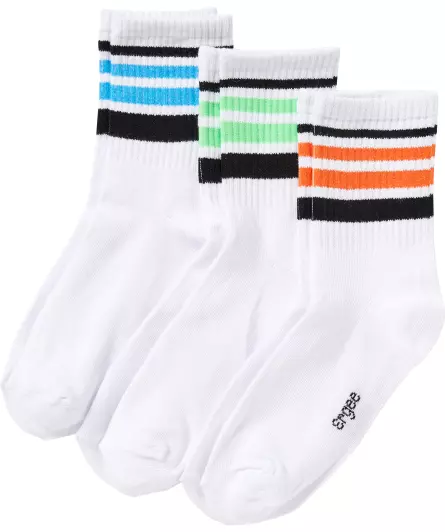 Tennissocken mit Streifen