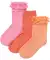 Socken mit Rüschen orange