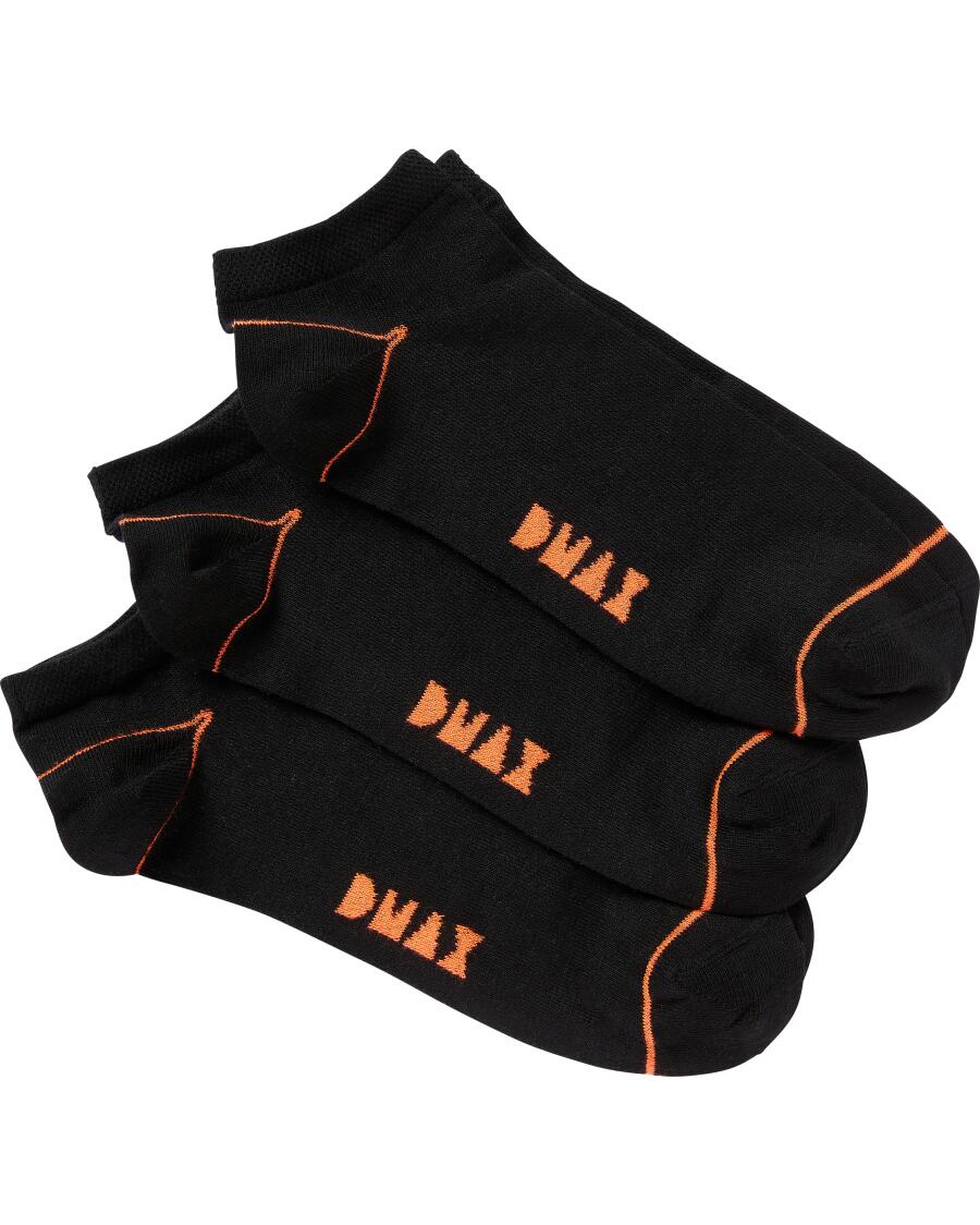 DMAX Sneakersocken schwarz