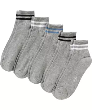 Kurzschaftsocken mit Streifen