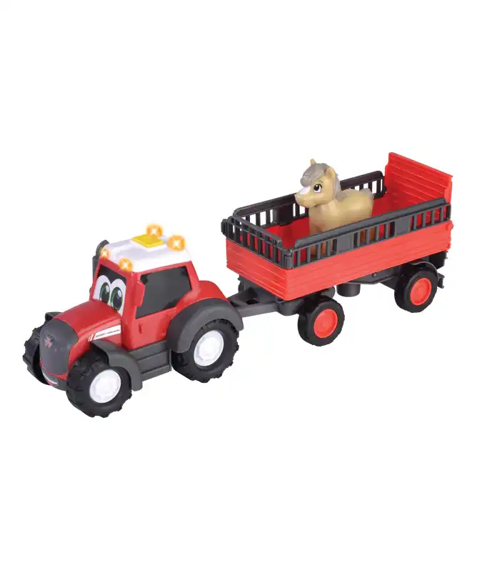 ABC Traktor mit Tieranhänger