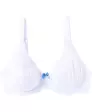 Bügel-BH mit Kontrastschleife