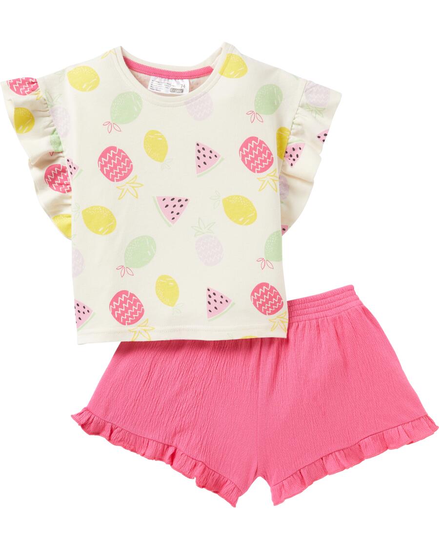 T-Shirt + Shorts pink