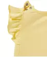 Musselin-Stirnband + T-Shirt + Musselin-Shorts Zitronen