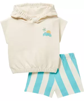 Sweatshirt + Shorts