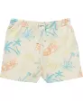 T-shirt + short met zomerse motieven