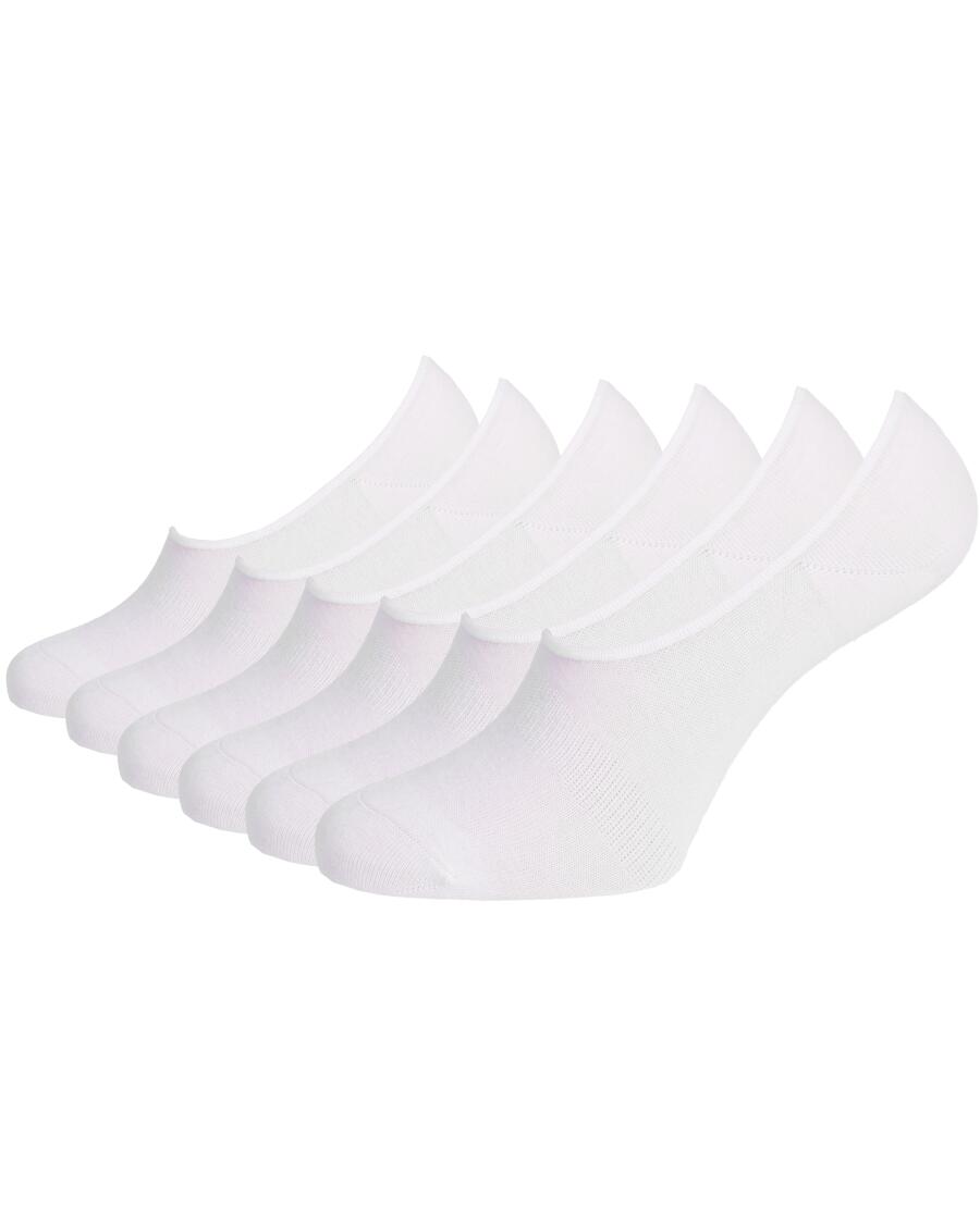 Füßlinge mit Anti-Slip weiß