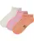 Strukturierte Sneakersocken pink