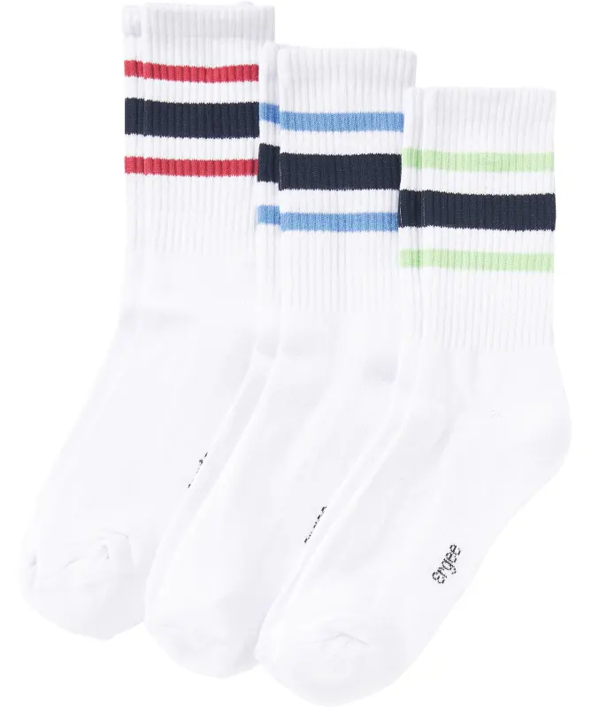 Tennissocken mit Streifen