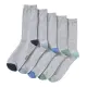 Socken mit farbigen Akzenten