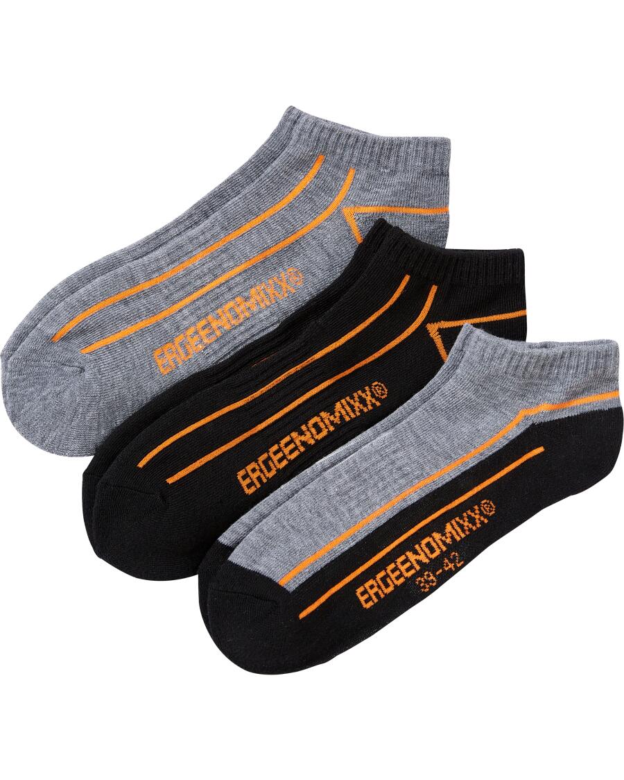 Sneakersokken grijs