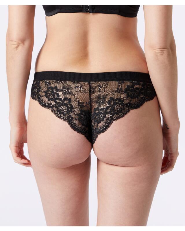 Shorty en dentelle femme, noir (KiK Panty aus Spitze (schwarz)) — KiK, produit allemand authentique au Maroc