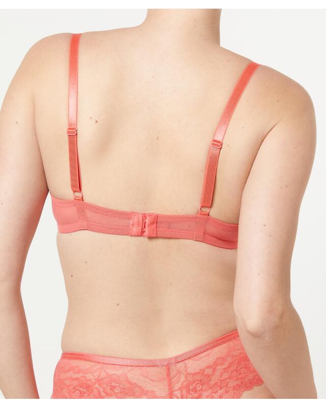 Push-up bra for women, coral (KiK Push-up-BH (koralle)) — KiK, authentic German product in Morocco